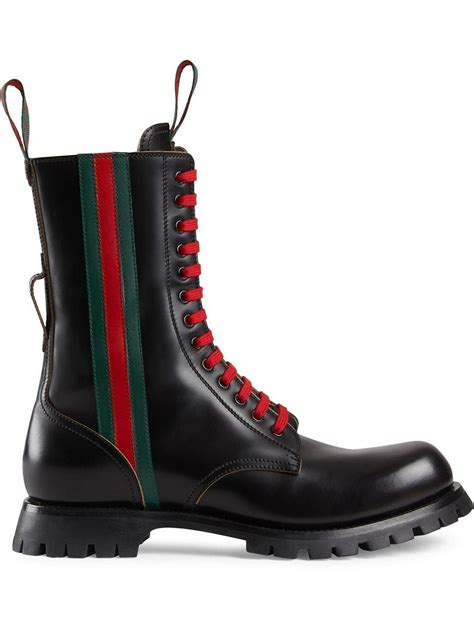 gucci boys boots|farfetch gucci boots men.